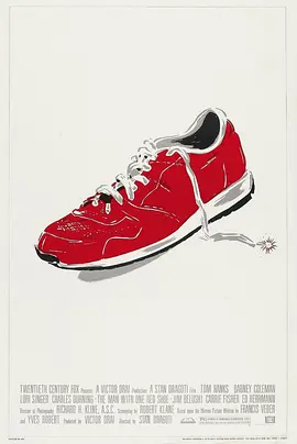 红鞋男子 The Man with One Red Shoe海报